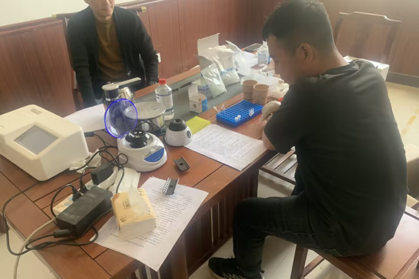 費縣養(yǎng)殖場非洲豬瘟檢測儀培訓